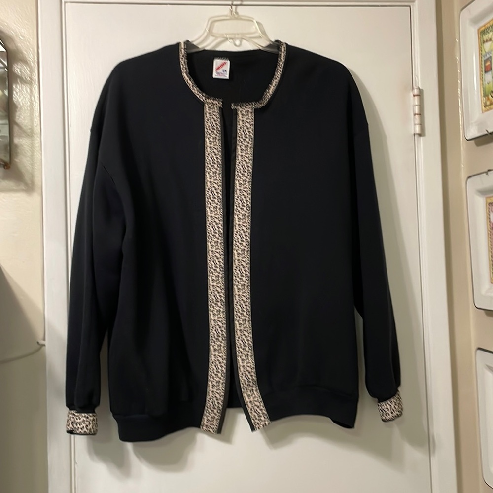 Vintage Jerzees Open Front Sweatshirt